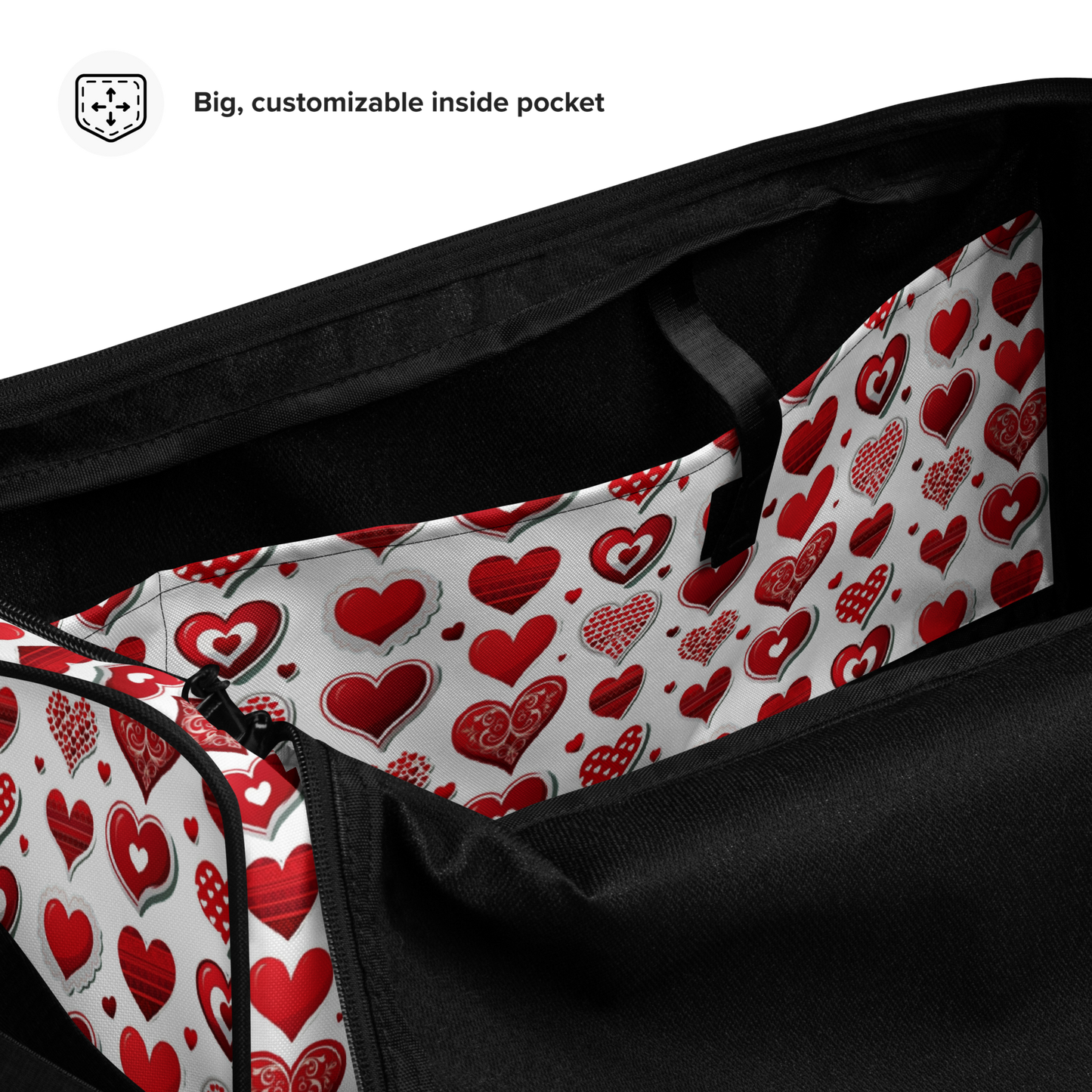 Heart Duffle bag