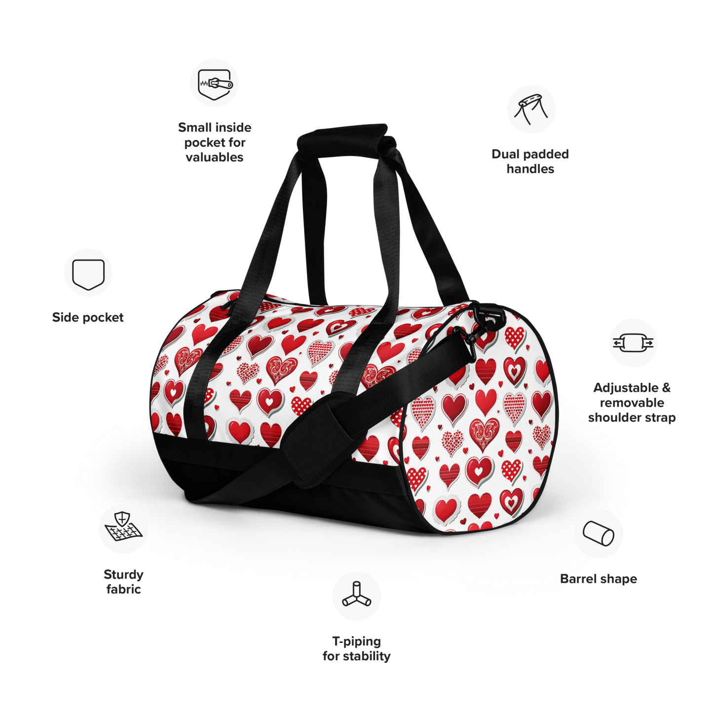 Heart Mini Duffle