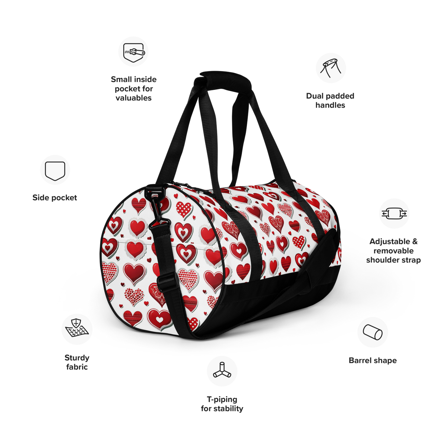 Heart Mini Duffle